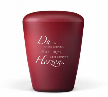 H26300-T2 weinrot mit Trauertext