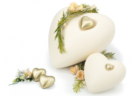 FE31288 Herz sandbeige-gold