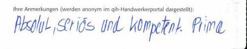 Rückmeldung